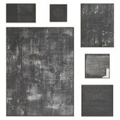Abstract Painting Frame Set 09