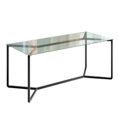 Dining table Beyso glass (HOFF)