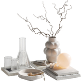 Decorative set for coffee table 54