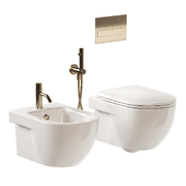 GSI Ceramica City Wall-Hung WC