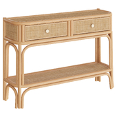 Ladara La Redoute Rattan Console