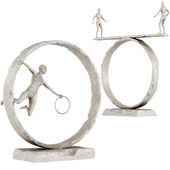 Human Sculptures 22 Human And Circles