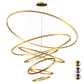 Navar-Modern Hanging Round Ring Ceiling Chandelier