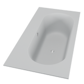 Built-in bathtub Kerrock ASTRA 200x100