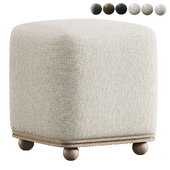 Beige pouf Ari