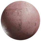 PBR Cracked Painted Wall Texture 01 - 4K Scanned - Photorealistic