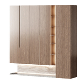 Entrance wardrobe zone 2 options