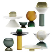 VISIONNAIRE | Decorative set Equilibri vases