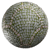 PBR Old Gray Stone Pavement Texture 08 – 4K Scanned & Seamless