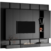 tv wall minimal set 20