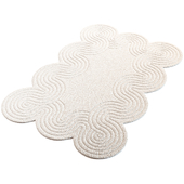 Tapis de laine Helix Creme