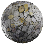 PBR Stone Texture – 4K Scanned - photogrammetry 012