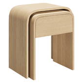 Transformable bedside table Nonce