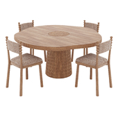 TIGA Dining table and TAMA chair