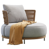 Armchair Quadrado By Minotti