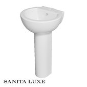 OM SANITA LUXE ART washbasin + pedestal ART