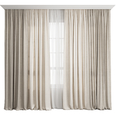 Curtains 78/ herringbone curtains
