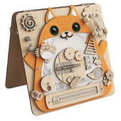 Mini busyboard "squirrel"