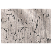 Barkcloth rug