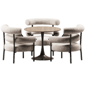 AMSAL Armchair and table