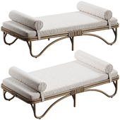 Margot Rattan Daybed