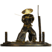 Samurai figurine 001