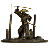 Samurai figurine 004