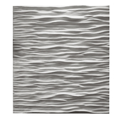 Gypsum panel Wave