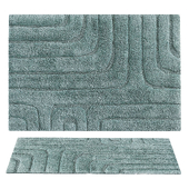 Bath Rug Dan Blue 02