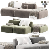Duo sofa in beige