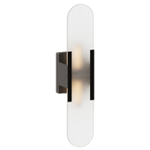 Melange Elongated Alabaster Wall Lamp