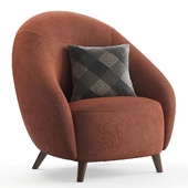 Armchairs in Velvet Gio Ponti