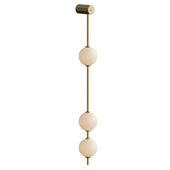 Vertical Balls Wall Lamp