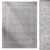 Bhatta Wool Silk Rug
