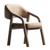 Chair Otis Velour mustard