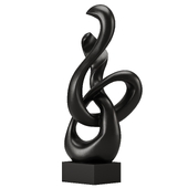 Decorative abstract sculpture