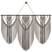 Large Handmade Boho Macrame Wall Hanging Tapestry