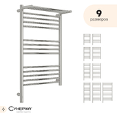 Bogema 3.1 with 1 shelf | electric heated towel rail Sunerzha