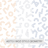Creativille | Wallpapers | 07731 WOZ-style Geometry