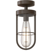 Zinc outdoor ceiling lamp