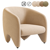 Yuzu Armchair By Arflex