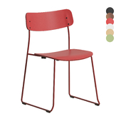 Ella Chair with Sled Base Laminate