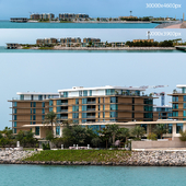 Panoramas of apartments by the sea