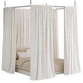 Canopy bed/ bed with a canopy