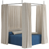 Canopy bed 2/ bed with a canopy