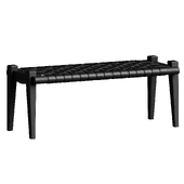 Salazar Leather Bench