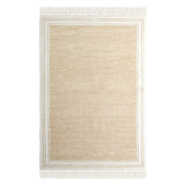 Wool Blend Tufted Tassel Rug