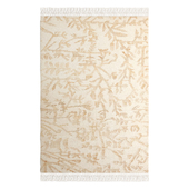 Flatwoven Fronde Wool Jute Rug