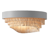 Ceiling decor from threads 2