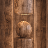 Rustic Charm Wood | PBR | 4K | Seamless